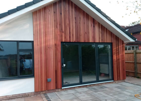 Salisbury Kitchens and Carpentry Wooden Cladding
